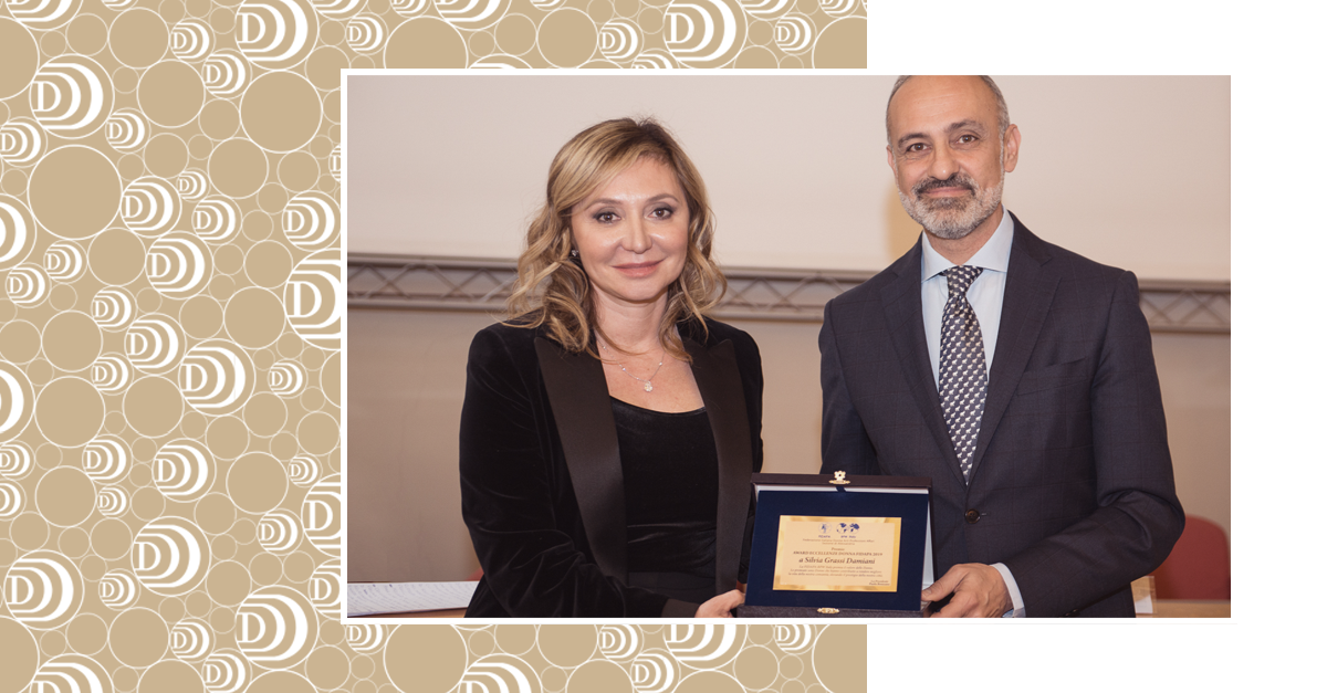 Silvia Damiani was honored with the Women’s Award FIDAPA – BPW Italy 2019