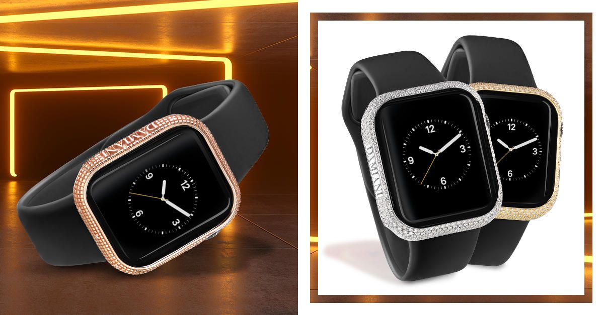 Damiani renowned savoir-faire gave life to a precious Apple watch accessory