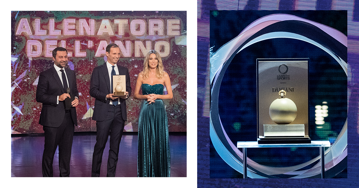 Gazzetta Sports Awards. Il Gruppo Damiani promuove la cultura sportiva