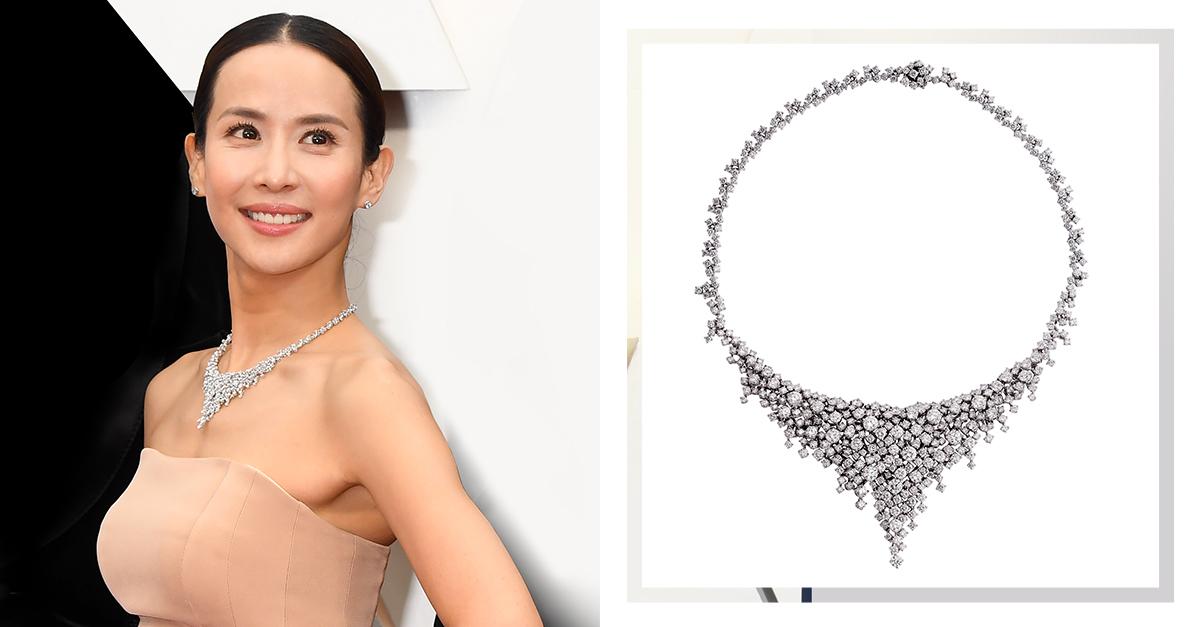Cho Yeo-Jeong wore the precious Damiani Mimosa at the 92nd Academy Awards