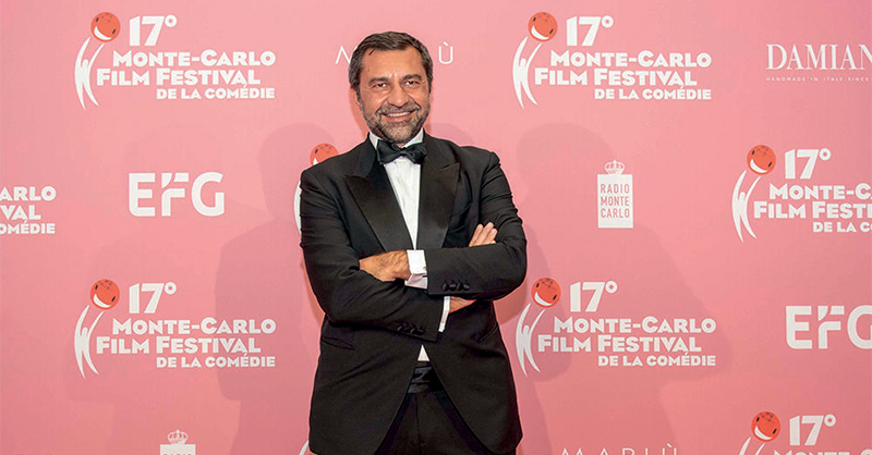 Damiani shines at the “Montecarlo Film Festival De La Comédie 2020”