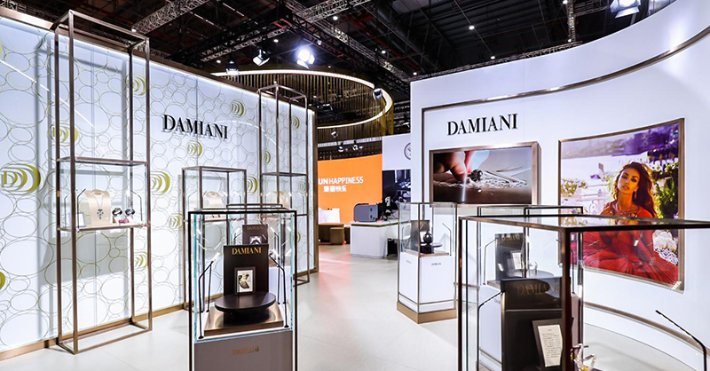 Damiani ha presentato alcune prestigiose creazioni al terzo China International Import Expo (CIIE)